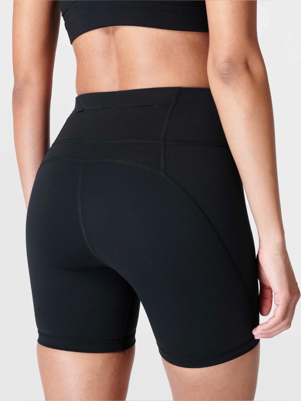 Sweaty Betty Black Power 6” Biker Shorts UK S/ US 6